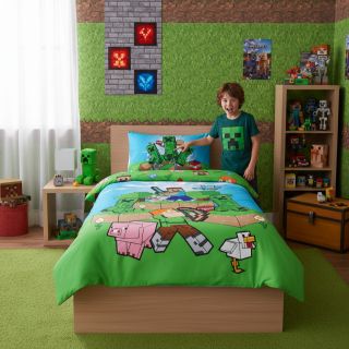 Pro fanoušky Minecraftu nová povlečení na našem eshopu www.uterezky.cz - skvělý dárek pod stromeček pro každého fandu této...